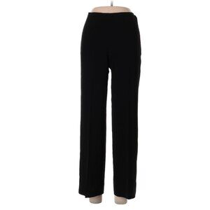 Max Mara Solid Black Dress Pant, Size 6